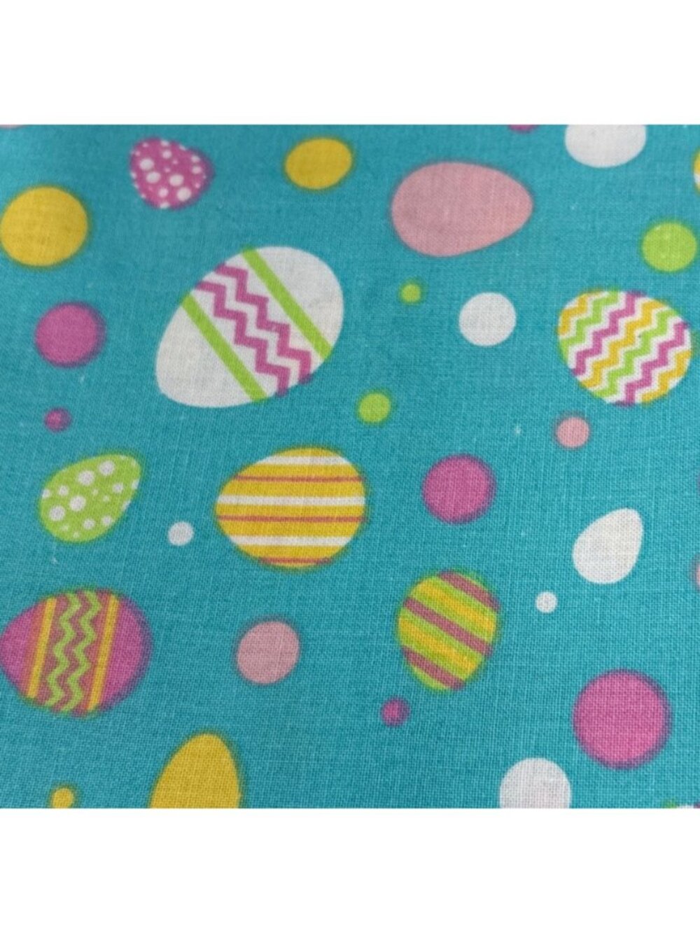 Easter Egg-Themed Cotton Fabric 24" x 44" Pattern Quilting Joann Exclusive